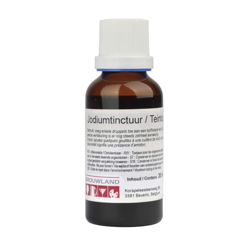 Iodine tincture for starch determination 30ml
