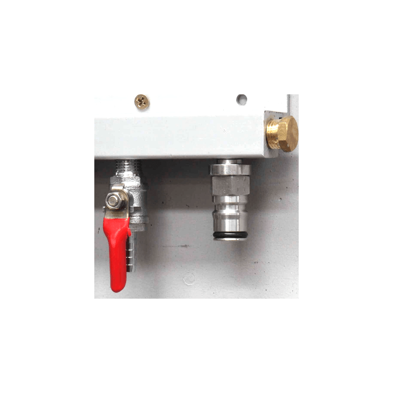 Poteau de verrouillage à boule de gaz avec cloison de 1/4 de pouce