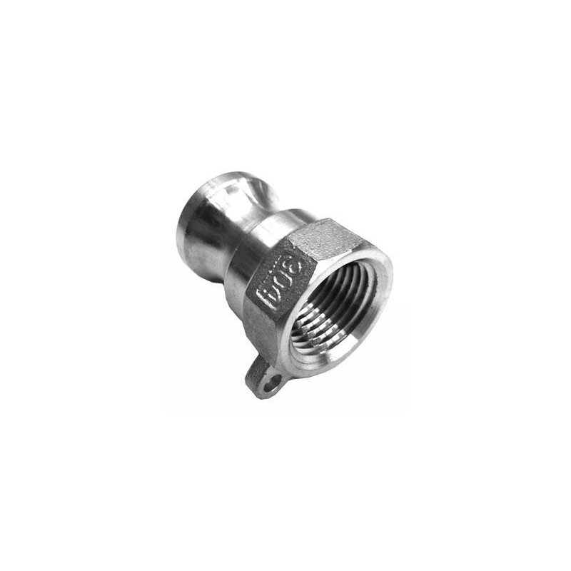 Raccord Camlock Aluminium Partie A - Mâle X Femelle BSPP - Neuf UK