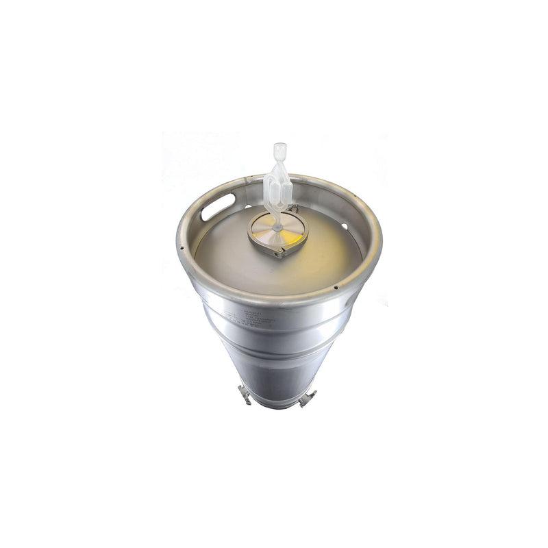 Kegmenter de 118 L avec couvercle plat de 4 pouces, sas et embout de