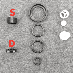Kit de joint pour coupleur de fût de type D et de type S