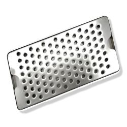 Plateau d'égouttage perforé 50cm