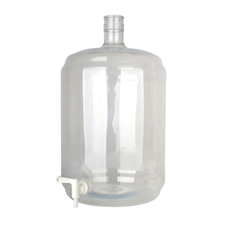 Dame-jeanne PET 23 litres avec robinet 5/16-7/16