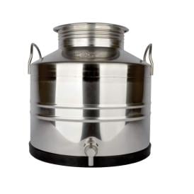 stainless steel barrel 30 l + tap