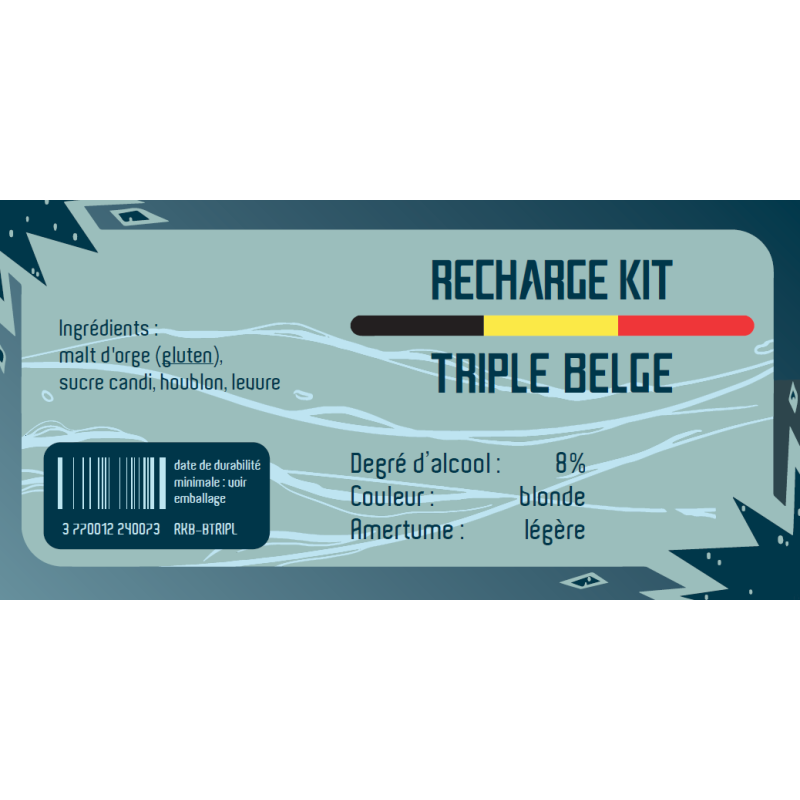 Belgian Triple kit refill for 6L