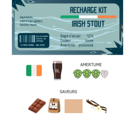 Irish Stout kit refill for 8L