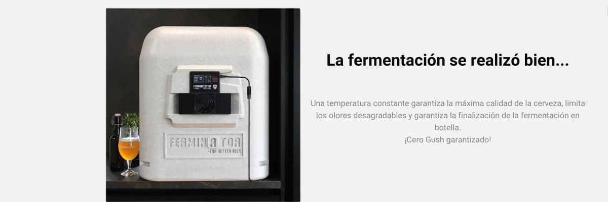 ferminator y temperatura