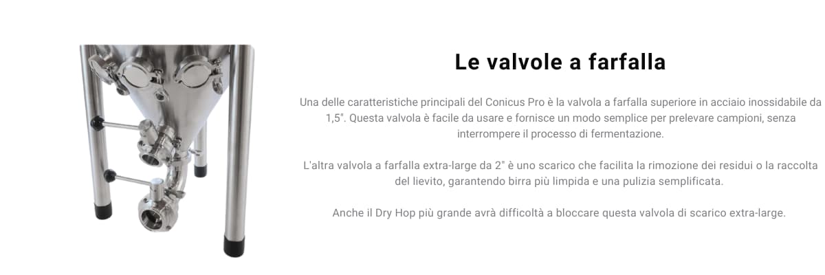 vannes papillons conicus 30l