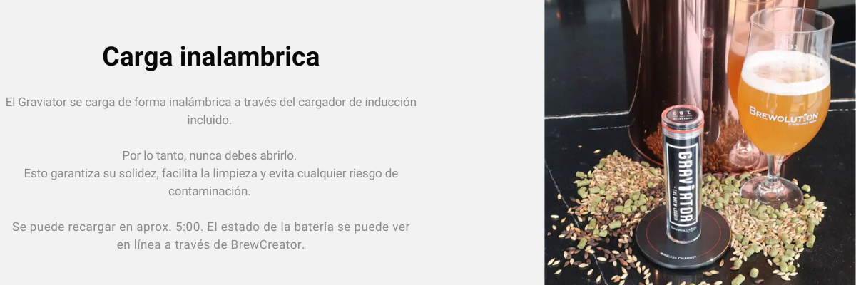 graviator inalámbrico